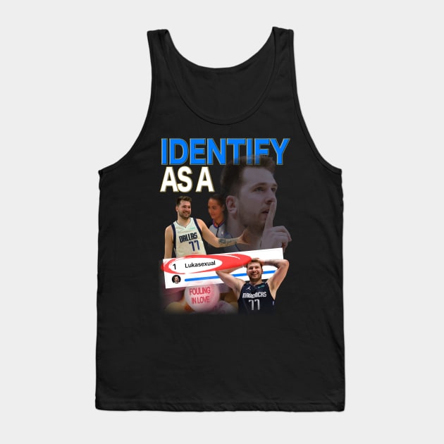 Luka Doncic Mavs Tank Top by dsuss